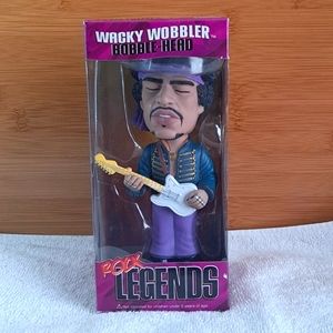 Rare Funko Wacky Wobbler Jimi Hendrix Purple Haze Bobble-Head